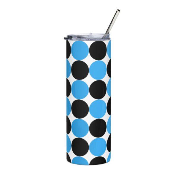 blue-and-black-spotted-20oz-white-drinks-tumbler