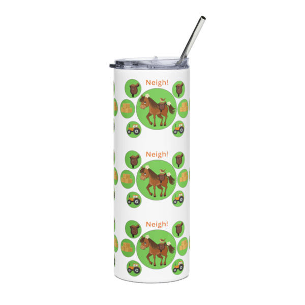 Neigh! Stainless Steel Drinks Tumbler 20oz