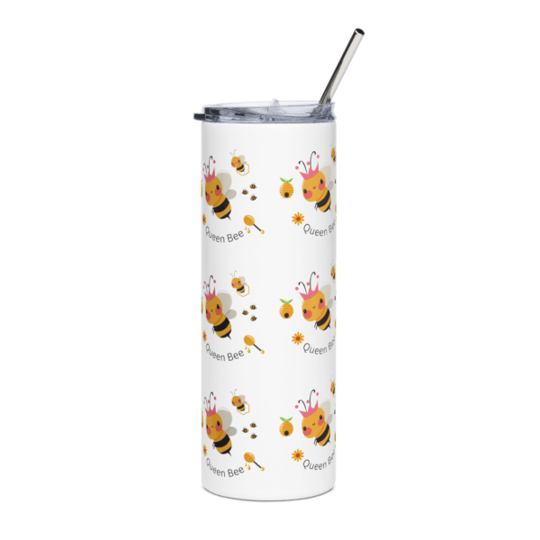 Queen Bee Stainless Steel Drinks Tumbler 20oz