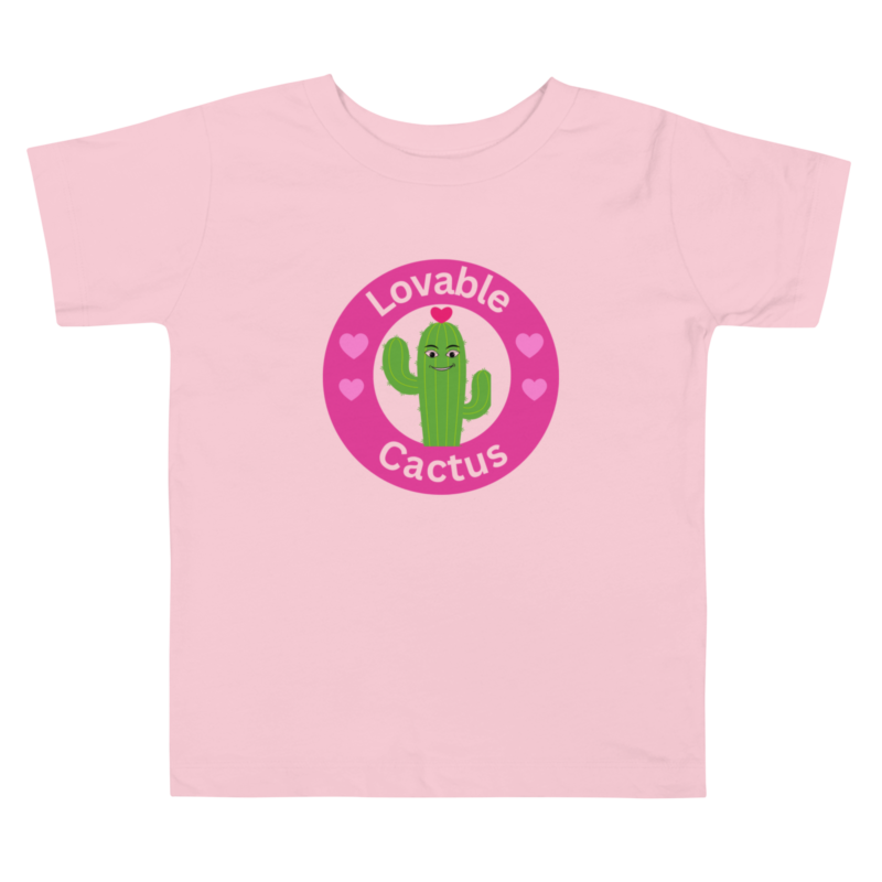 lovable-cactus-toddlers-t-shirt