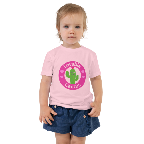 Lovable Cactus Toddlers T-Shirt