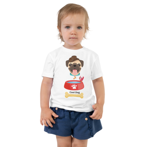 Cool Dog Toddlers T-Shirt