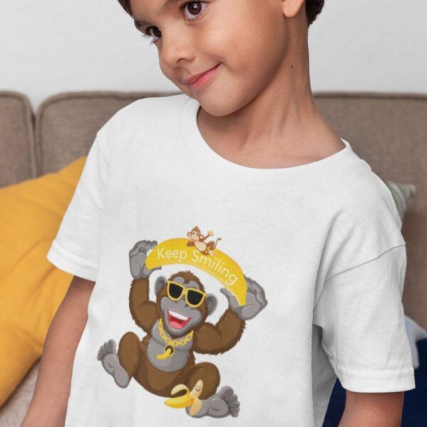 Organic Cotton Keep Smiling Children's T-shirt