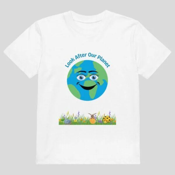 Organic Cotton Look After Our Planet Children's T-Shirt