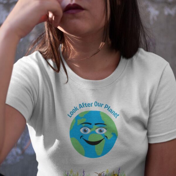 Organic Cotton Look After Our Planet Children's T-Shirt