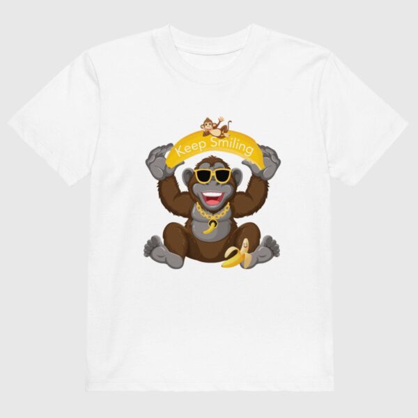 Organic Cotton Keep Smiling Children's T-shirt