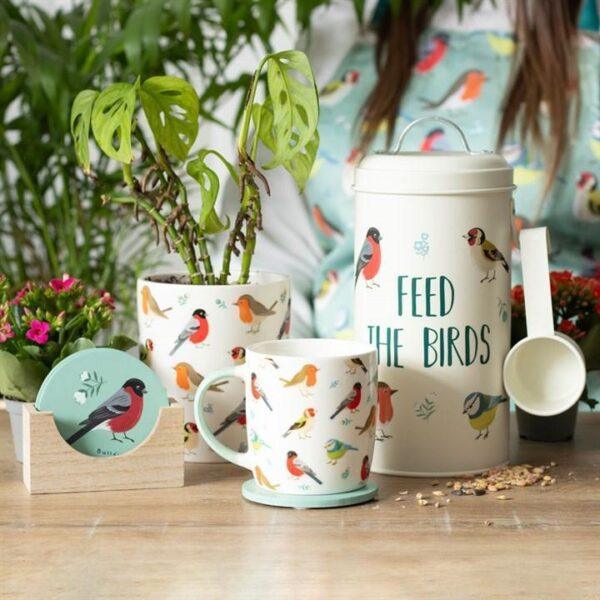 Ceramic British Garden Birds Plant Pot - Image 5