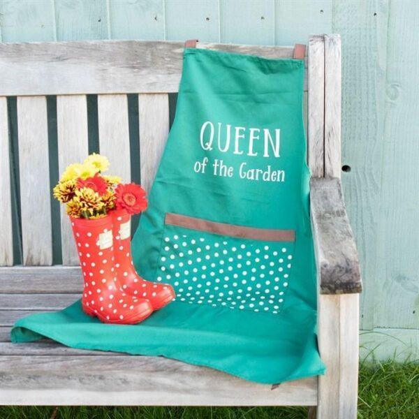 Polka Dot Red Wellington Boot Planter - Image 3