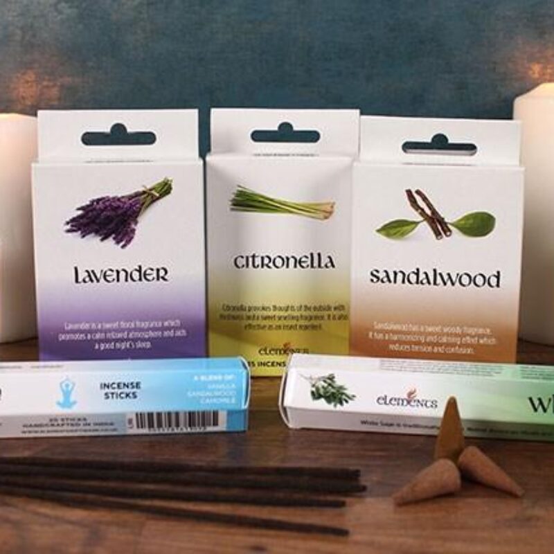 Elements Lavender Incense Cones