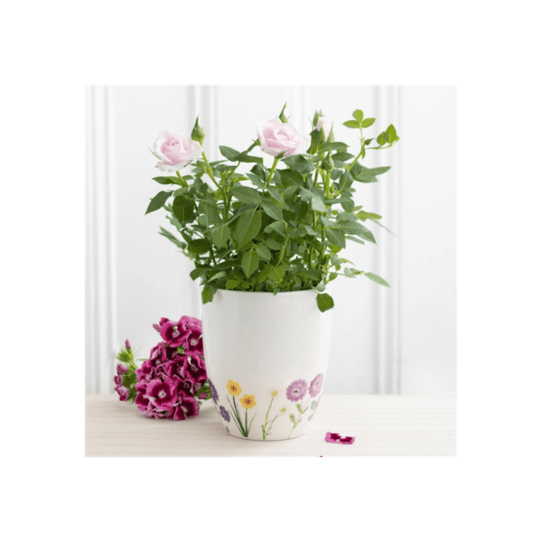 Floral Plant Pot - Image 2