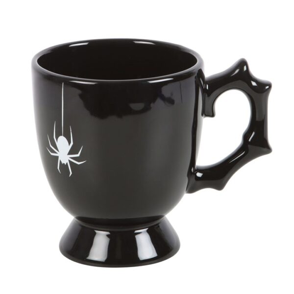 Black Spider Ceramic Teacup 400ml