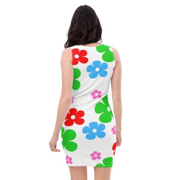 Women's Flower Bodycon dress - Image 3