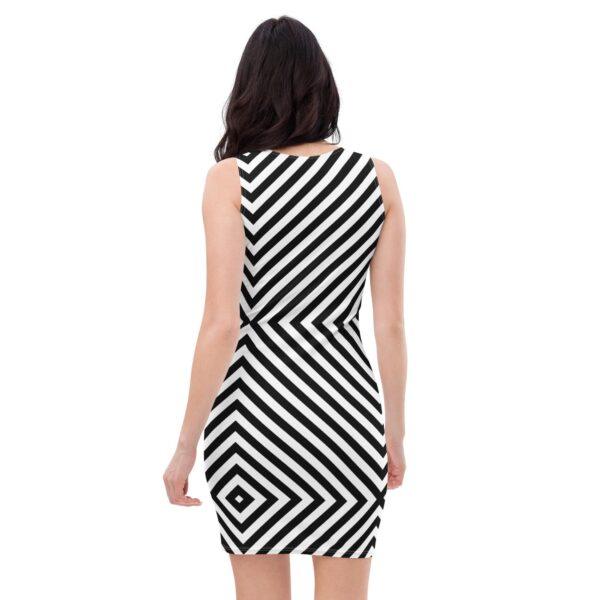 Women's Zebra Style Bodycon dress - Image 3