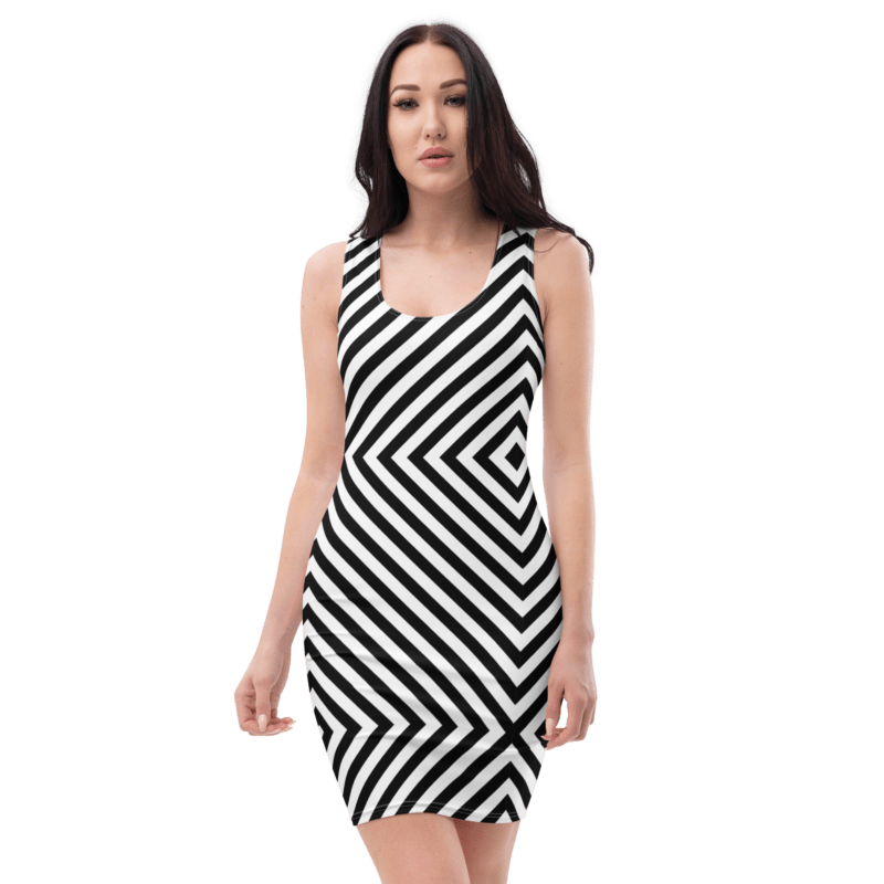 zebra-style-womens-bodycon-dress