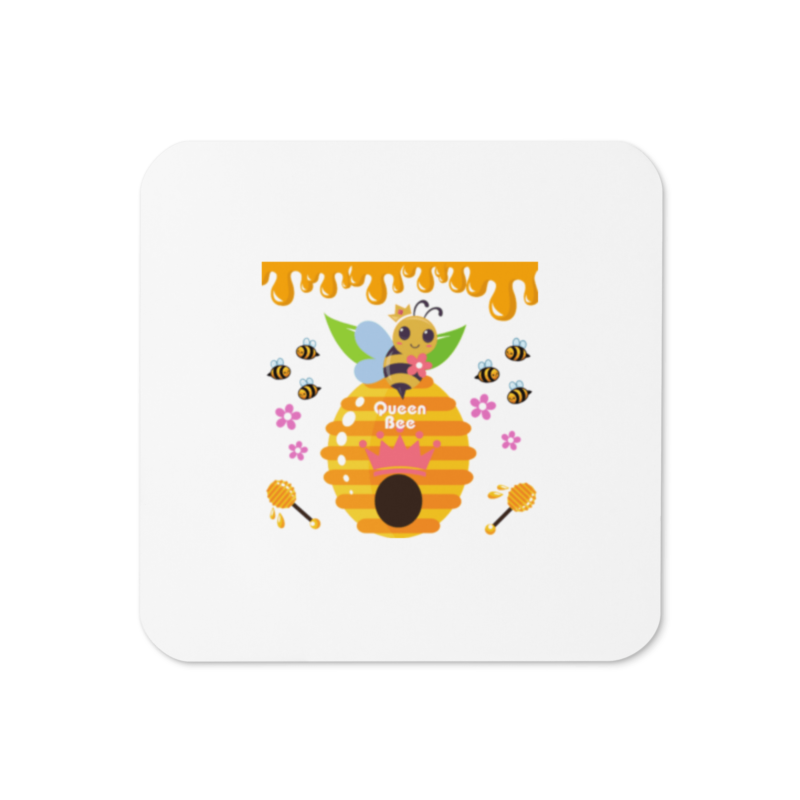 queen-bee-hive-drinks-coaster