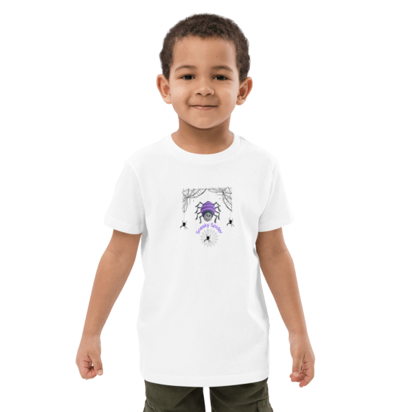 Organic cotton Sneaky Spider Children's T-shirt