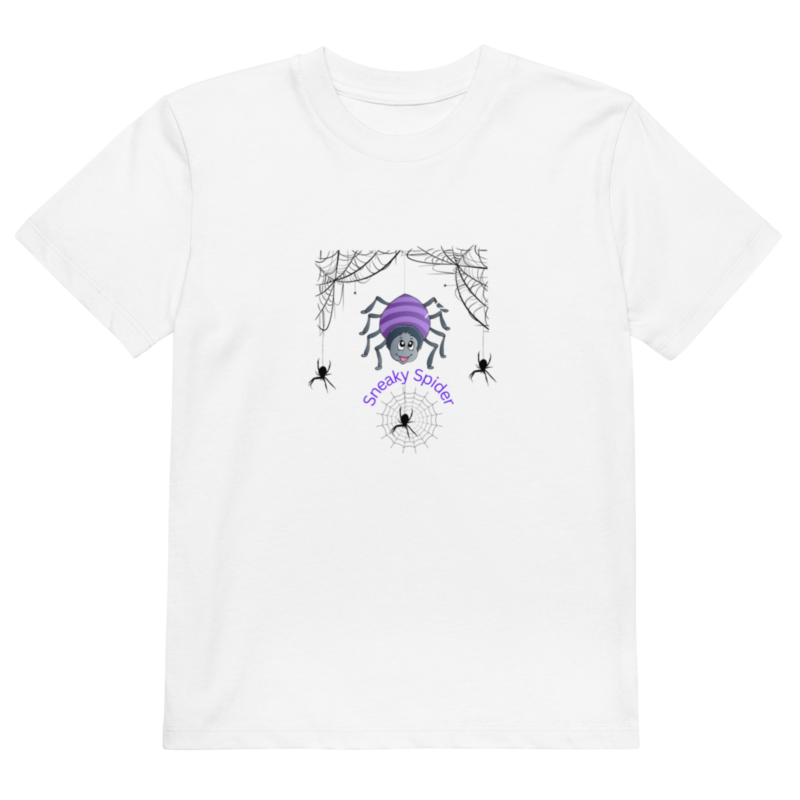 sneaky-spider-organic-cotton-childrens-t-shirt