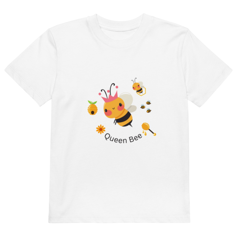 queen-bee-organic-cotton-childrens-t-shirt