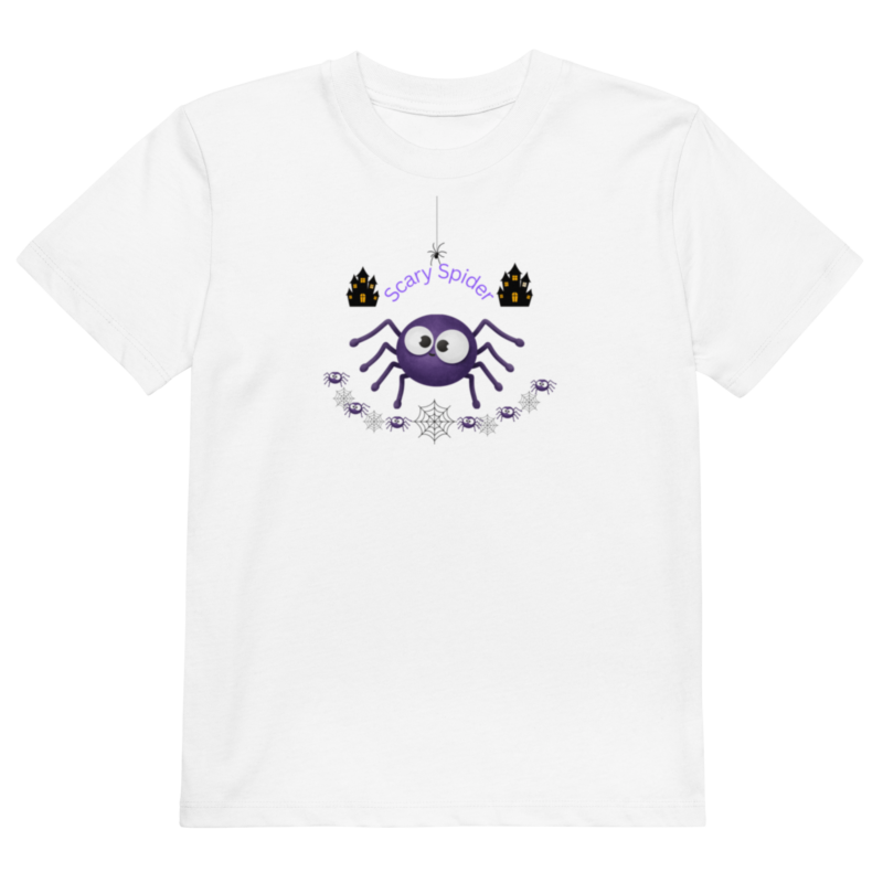 scary-spider-organic-cotton-childrens-t-shirt