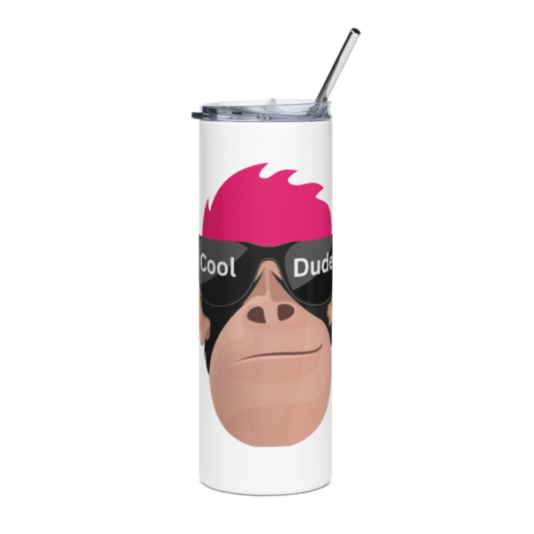 Cool Dude Stainless Steel Drinks Tumbler 20oz