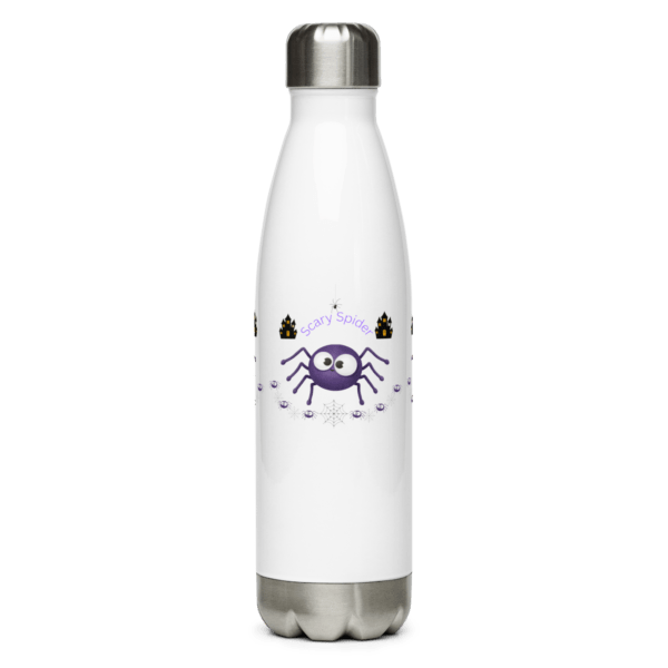 Scary Spider Stainless Steel Water Bottle 17oz