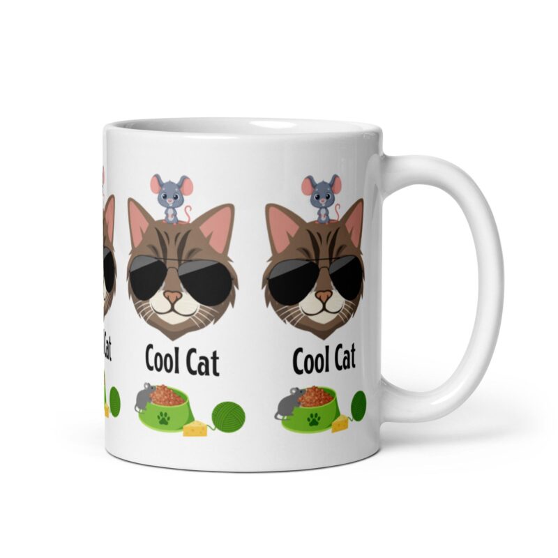 Coll Cat 11oz Ceramic Mug 