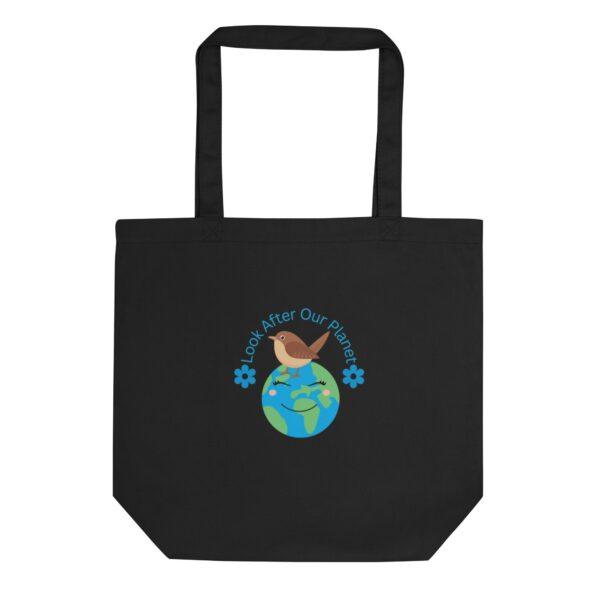 look-after-our-planet-black-eco-tote-bag