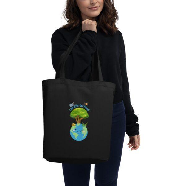 look-after-our-planet-black-eco-tote-bag