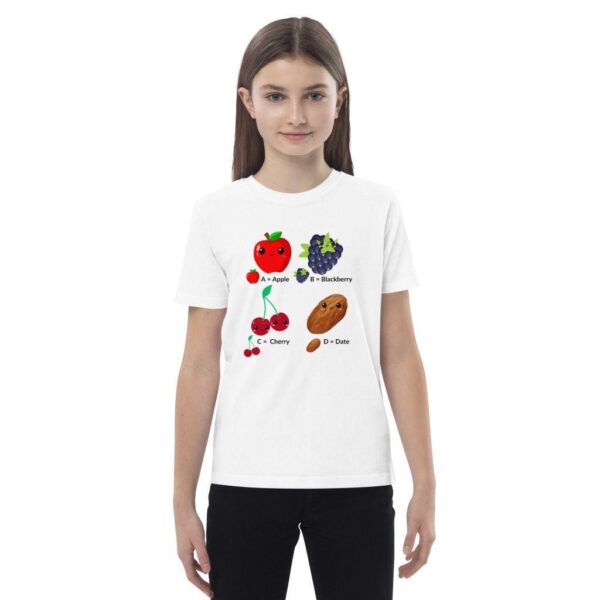 organic-cotton-fruit-A-to-D-Childrens-T-Shirt