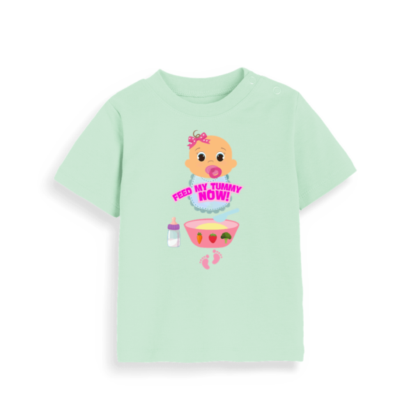 baby-girl-toddler-feed-my-tummy-now-organic-cotton-baby-toddler-mint-coloured-t-shirt